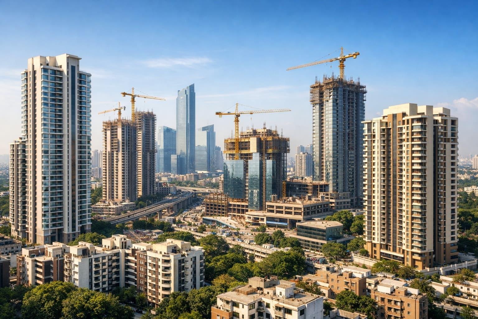 Vardhmaan Realtors — Surat premium real estate hero