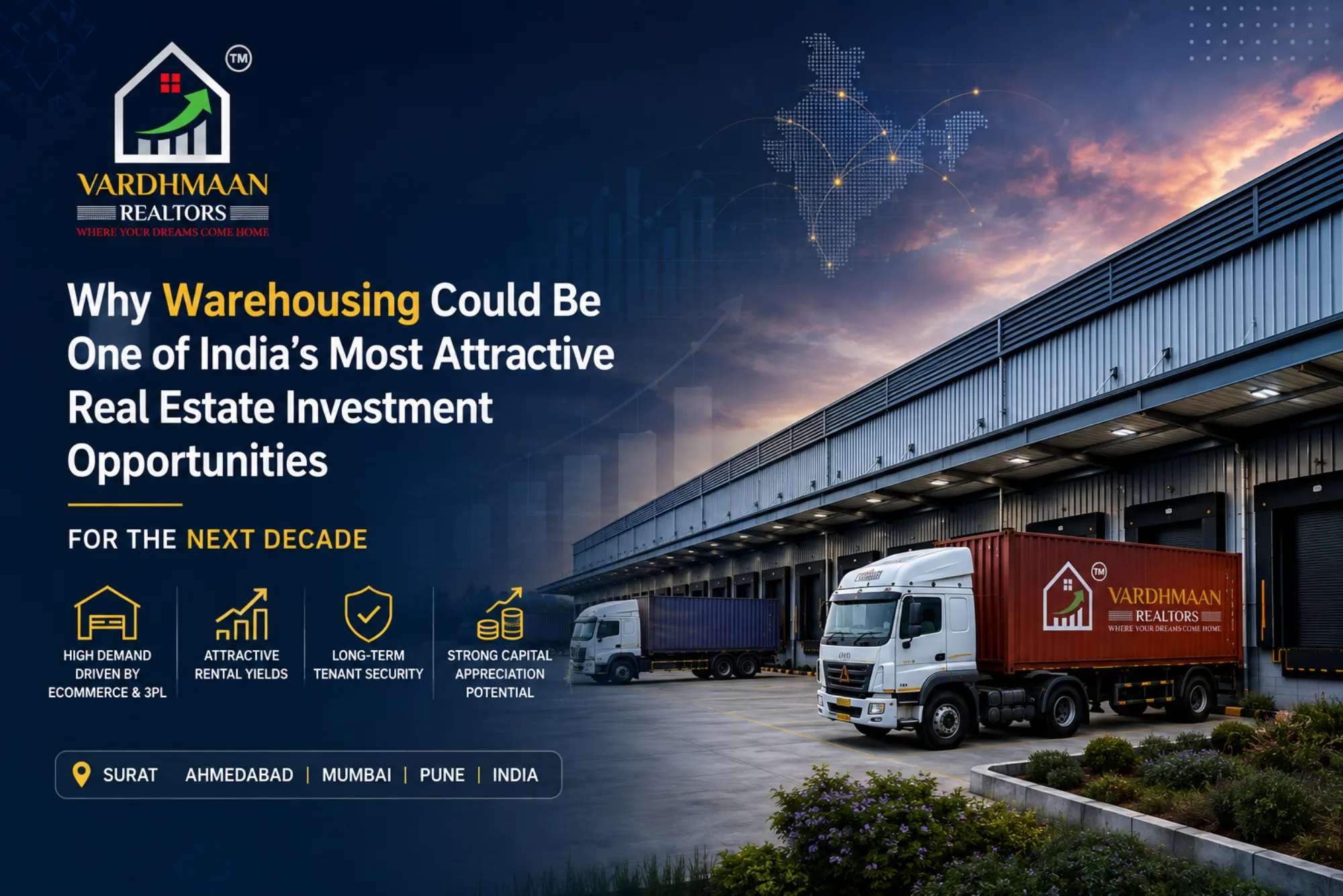 Why Warehousing Could Be One of India’s Most Attractive Real Estate Investment Opportunities for the Next Decade