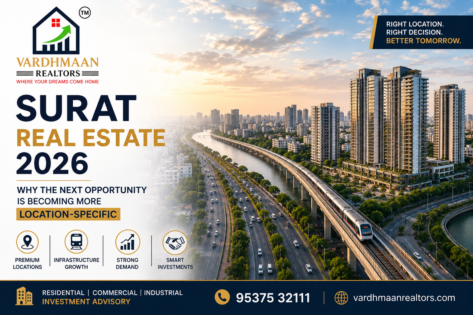 Surat Real Estate in 2026: Why the Next Opportunity Is Becoming More Location-Specific