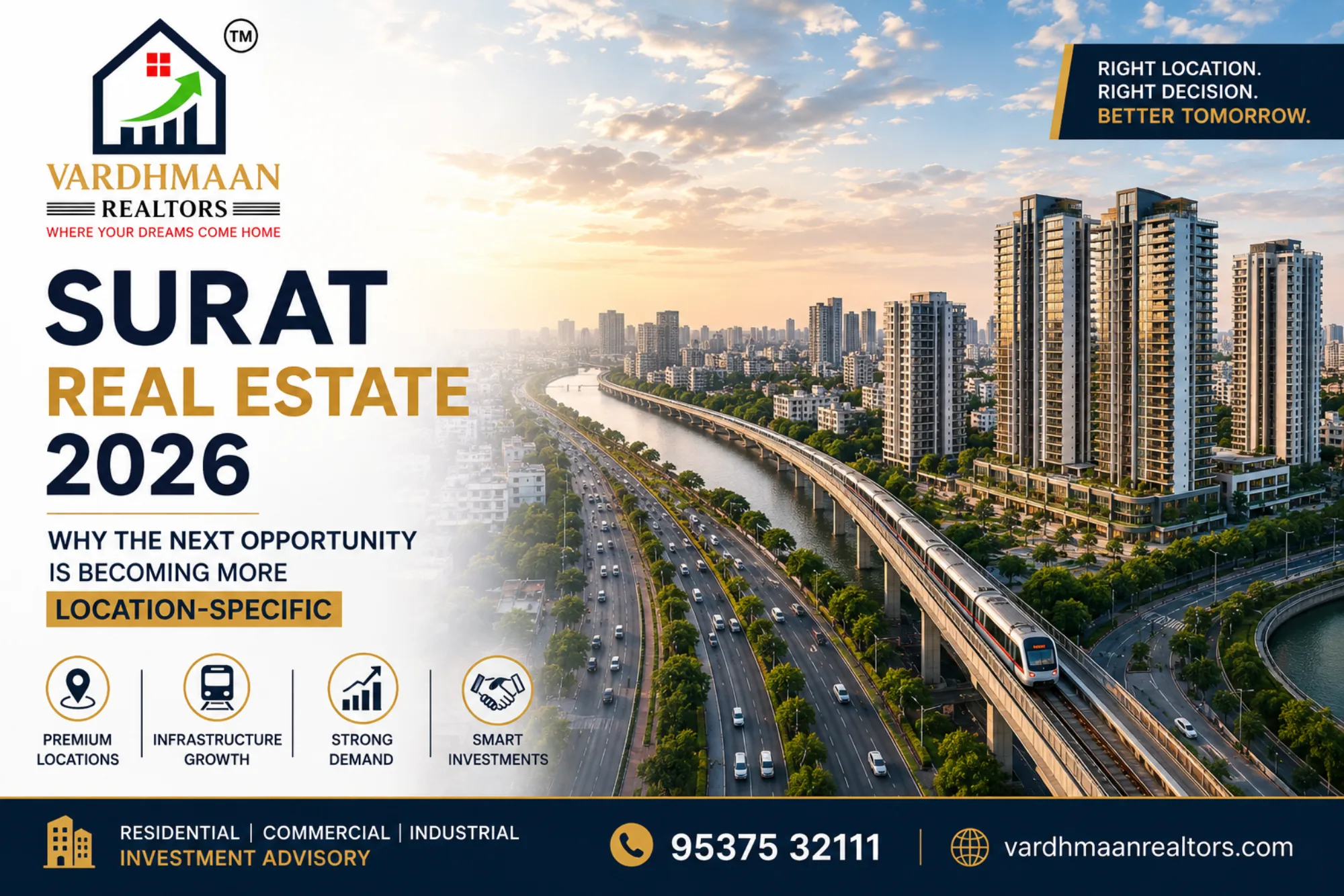 Surat Real Estate in 2026: Why the Next Opportunity Is Becoming More Location-Specific